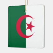 Algerijnse vlag keramisch ornament (Links)