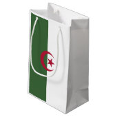 Algerijnse vlag klein cadeauzakje (Achterkant Gekanteld)