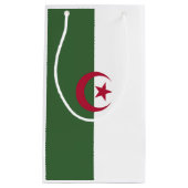 Algerijnse vlag klein cadeauzakje (Voorkant)