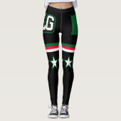 Algerijnse vlag leggings (Voorkant)