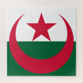 Algerijnse vlag legpuzzel (Verticaal)