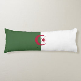 Algerijnse vlag lichaamskussen