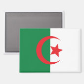 algerijnse vlag magnet (Voorkant / Achterkant)