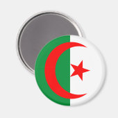 algerijnse vlag magnet (Voorkant / Achterkant)