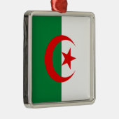 Algerijnse vlag metalen ornament (Rechts)