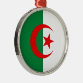 Algerijnse vlag metalen ornament (Rechts)