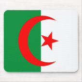 algerijnse vlag mousepad muismat (Voorkant)