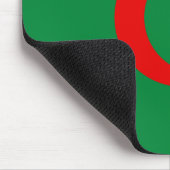 Algerijnse vlag muismat (Hoek)