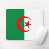 Algerijnse vlag muismat (Met muis)