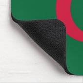 Algerijnse vlag muismat (Hoek)