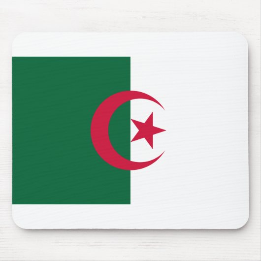 Algerijnse vlag muismat (Voorkant)