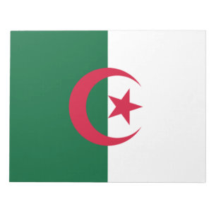 Algerijnse vlag notitieblok