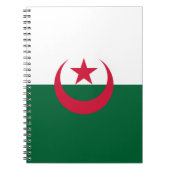 Algerijnse vlag notitieboek (Voorkant)
