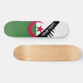 Algerijnse vlag persoonlijk skateboard (Horizontaal)