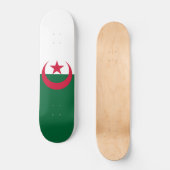 Algerijnse vlag persoonlijk skateboard (Voorkant)