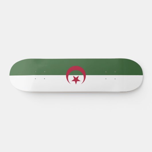 Algerijnse vlag persoonlijk skateboard (Horizontaal)