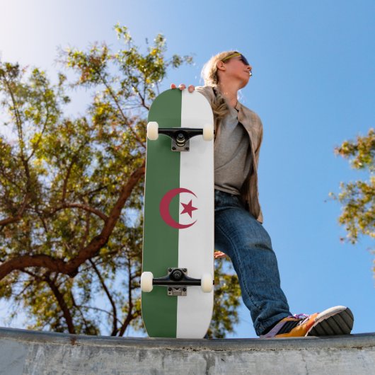 Algerijnse vlag persoonlijk skateboard (Buiten 1)