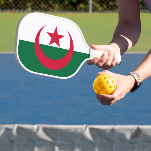 Algerijnse vlag pickleball paddle (Insitu)