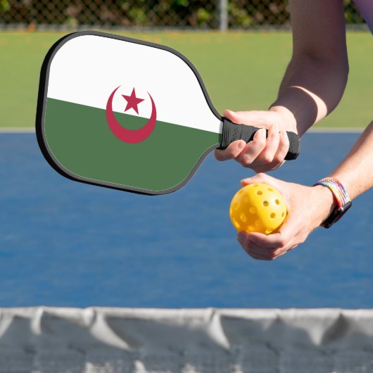Algerijnse vlag pickleball paddle (Insitu)