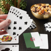 Algerijnse vlag pokerkaarten (Insitu)