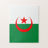 Algerijnse vlag Puzzle Legpuzzel (Verticaal)