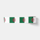 Algerijnse vlag satijnen lint (Voorkant)