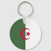 Algerijnse vlag sleutelhanger (Voorkant)