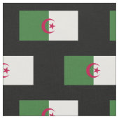 Algerijnse vlag stof (Close Up)