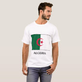 Algerijnse vlag t-shirt (Voorkant volledig)