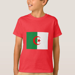 Algerijnse vlag t-shirt