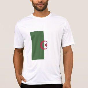 Algerijnse vlag t-shirt