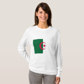 Algerijnse vlag t-shirt (Voorkant volledig)