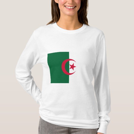 Algerijnse vlag t-shirt (Voorkant)