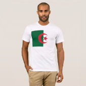 Algerijnse vlag T-shirt (Voorkant volledig)