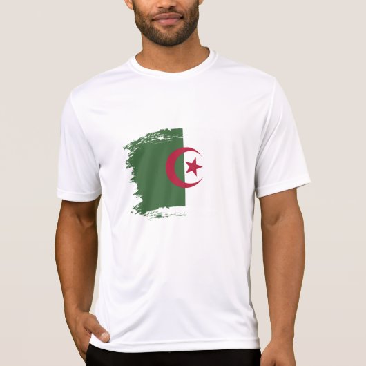 Algerijnse vlag t-shirt (Voorkant)