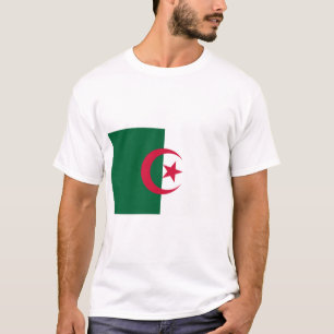 Algerijnse vlag t-shirt