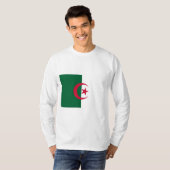 Algerijnse vlag t-shirt (Voorkant volledig)