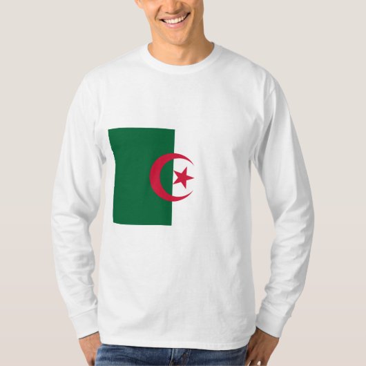 Algerijnse vlag t-shirt (Voorkant)