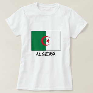 Algerijnse vlag t-shirt