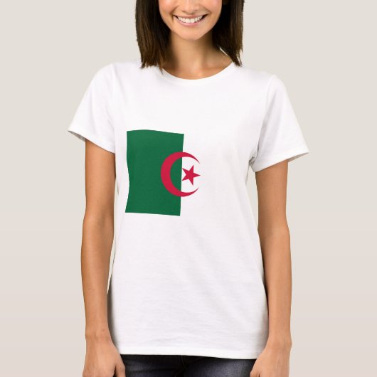Algerijnse vlag t-shirt (Voorkant)