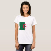 Algerijnse vlag t-shirt (Voorkant volledig)