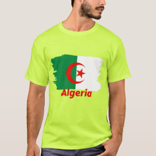 Algerijnse vlag t-shirt