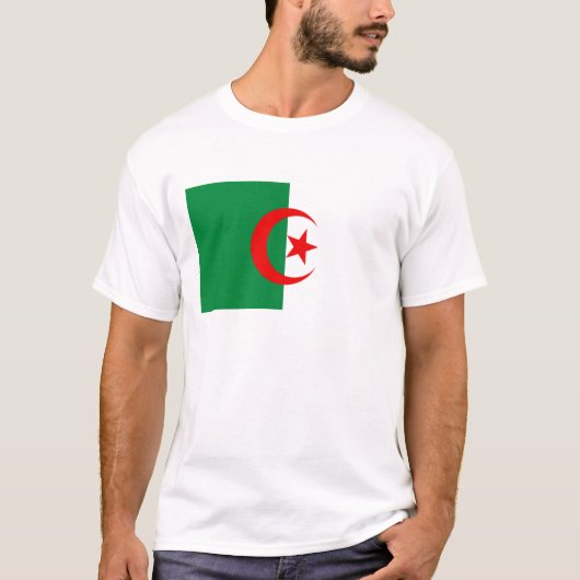 Algerijnse vlag T-shirt (Voorkant)