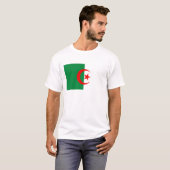 Algerijnse vlag T-shirt (Voorkant volledig)