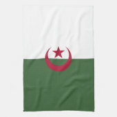 Algerijnse vlag theedoek (Verticaal)