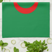 Algerijnse vlag theedoek (Gevouwen)