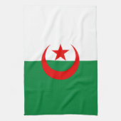 Algerijnse vlag theedoek (Verticaal)
