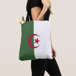 Algerijnse vlag tote bag