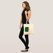 Algerijnse vlag tote bag (Voorkant (model))