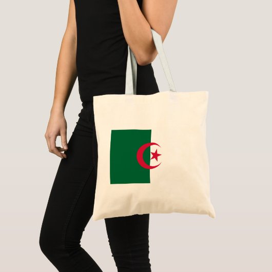 Algerijnse vlag tote bag (Voorkant (product))